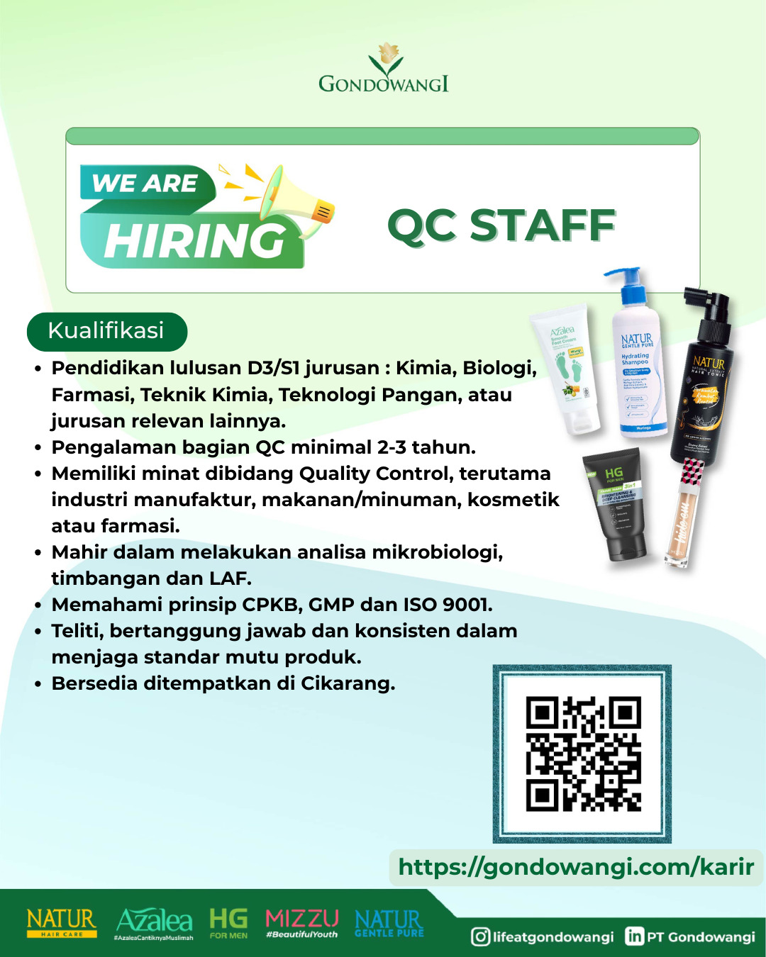 Quality Control Staff